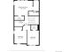 Upstairs floor plan featuring a primary bedroom with bath, hall, and two additional bedrooms, and walk in closets at 4061 Nordland Trl, Castle Rock, CO 80109