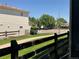 Well-maintained yard showcasing a wooden fence and landscaped views of the neighborhood at 21300 E 42Nd Ave, Denver, CO 80249