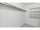 Empty closet with shelf and hanging rack at 3470 S Poplar St # 102, Denver, CO 80224