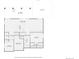 Basement floor plan with recreation room, wet bar, bath and bedrooms at 7892 S Country Club Pkwy, Aurora, CO 80016