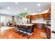 Spacious kitchen with a large island, stainless steel appliances, and ample cabinet space at 3966 Long Rifle Dr, Castle Rock, CO 80108
