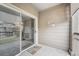 The covered balcony has coastal decor and sliding glass door access to the unit at 7483 S Quail Cir # 626, Littleton, CO 80127