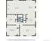 Detailed floor plan showcasing layout of kitchen, living room, bedrooms, bathroom, and Gathering room at 7172 Kalamath St, Denver, CO 80221