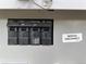 Service disconnect breaker panel featuring 200 amp breakers for electrical safety and control at 1152 S Eaton St, Lakewood, CO 80232