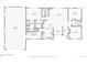Detailed floor plan showcasing the layout of the home with dimensions of each room at 56432 E 23Rd Ave, Strasburg, CO 80136