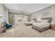 Shared bedroom featuring neutral tones, comfortable twin beds, unique wall decor, and ample storage solutions at 1465 Gentle Rain Dr, Castle Rock, CO 80109