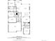 Floor plan showing a spacious layout with a modern kitchen, dining area, and living room at 1465 Gentle Rain Dr, Castle Rock, CO 80109