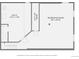 Floor plan of the basement, featuring a utility room, storage room, and recreation room with specific dimensions at 6982 Estes Dr, Arvada, CO 80004