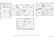Detailed floor plan showcasing the layout of the home, including room dimensions for each level at 6982 Estes Dr, Arvada, CO 80004