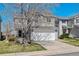 Charming two-story home with a well-manicured lawn, mature tree and a two car garage at 9508 Elk Mountain Cir, Littleton, CO 80125