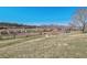 Expansive green space with walking paths and mountain views in a peaceful community setting at 9508 Elk Mountain Cir, Littleton, CO 80125