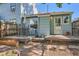 Charming backyard deck with outdoor seating, perfect for relaxation and entertaining at 8168 Washington St # 46, Denver, CO 80229