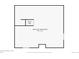 Floor plan showing dimensions of an unfinished basement at 9111 W 100Th Way, Broomfield, CO 80021