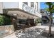 Elegant building entrance with modern architectural details, offering a welcoming arrival experience at 1625 Larimer St # 1001, Denver, CO 80202