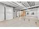 Large unfinished basement with a blank canvas, primed for personalization and offering endless possibilities at 18014 Tree Sparrow Ave, Parker, CO 80134
