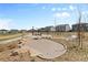 Community splash pad offers a refreshing water play area for residents and their families at 18014 Tree Sparrow Ave, Parker, CO 80134