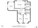 Second level floor plan with four bedrooms, two bathrooms, and a walk-in closet at 180 S Carlton St, Castle Rock, CO 80104
