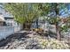 Charming patio with outdoor seating under a shade tree, ideal for enjoying the outdoors at 3076 W 112Th Ct # C, Westminster, CO 80031