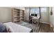 Bedroom features a large window and workspace at 3076 W 112Th Ct # C, Westminster, CO 80031