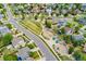 Aerial view showcasing the property near a neighborhood park at 3780 S Quemoy Way, Aurora, CO 80018