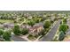 Desirable neighborhood showcasing homes with mature trees and green spaces with walking trails in this picturesque aerial view at 20964 E Greenwood Pl, Aurora, CO 80013