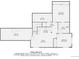 Basement floor plan layout of the home at 20964 E Greenwood Pl, Aurora, CO 80013