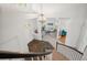 Bright entryway with tile flooring, chandelier, and open view to the living room at 16690 Amberstone Way, Parker, CO 80134