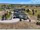 Aerial view of house, showing landscaping and driveway at 8263 Merryvale Trl, Parker, CO 80138