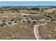 Aerial view of a residential neighborhood at 8263 Merryvale Trl, Parker, CO 80138