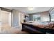 Spacious main bedroom with a TV, ensuite access, plush carpet, and neutral walls for a modern retreat at 19000 E 55Th Ave, Denver, CO 80249