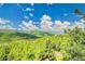 Expansive mountain view of wooded hillsides, showcasing a serene setting at 14980 Elk Mountain Trl, Littleton, CO 80127