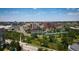 Expansive city view with vibrant green spaces, buildings, and clear sky, offering a picturesque scene at 3131 E Alameda Ave # 1604, Denver, CO 80209