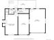 Basement floor plan with garage, laundry room, utility room, rec room, and yard dimensions at 1905 S Linden Ct, Denver, CO 80224