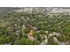 Aerial view of home showcasing mature trees and landscaping in a residential neighborhood at 5340 S Logan Dr, Greenwood Village, CO 80121