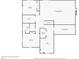 Basement floor plan showing bedrooms, bathroom, entertainment room, study and gym at 5340 S Logan Dr, Greenwood Village, CO 80121
