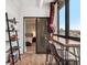 Cozy balcony area featuring a breakfast bar, great city views, and natural light at 800 N Pearl St # 709, Denver, CO 80203