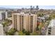 Apartment building exterior showcasing its architecture and city views at 800 N Pearl St # 709, Denver, CO 80203