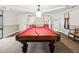 Classic game room featuring a well-maintained pool table, perfect for leisure and entertainment at 800 N Pearl St # 709, Denver, CO 80203