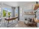 Bright office space with modern decor and large windows offering pleasant views at 13334 Blue Amber Ct, Parker, CO 80134