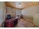 Home office with a large desk and mountain views at 10658 Tallberg Ln, Conifer, CO 80433