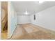Spacious basement with carpeted floor and white walls at 8137 Vanguard Dr, Denver, CO 80221