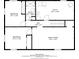 Second-story floor plan with bedrooms, bathroom, Gathering room, and utility room at 8137 Vanguard Dr, Denver, CO 80221