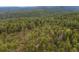 An aerial landscape view of lush forests and a scenic terrain at 245 N County Highway 67, Sedalia, CO 80135