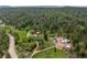 Aerial view of wooded acreage at 245 N County Highway 67, Sedalia, CO 80135