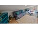 Bedroom featuring ample space with a full bed and a pull-out couch, perfect for maximizing space at 245 N County Highway 67, Sedalia, CO 80135