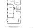 Layout for first floor, highlighting bedrooms, laundry, bath and recreation room at 3044 W 37Th Ave, Denver, CO 80211