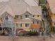 Aerial view of home showcasing a well-maintained exterior, including the roof and outdoor living space at 10067 Bluffmont Ct, Lone Tree, CO 80124