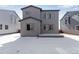 Gray two-story house with modern architectural design at 13531 E 99Th Pl, Commerce City, CO 80022