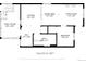 A floor plan featuring the kitchen, dining area, bath, living room, and Gathering room at 914 E Iowa Ave, Denver, CO 80210