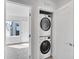 Convenient in-unit stacked washer and dryer for modern living at 1007 Chase St, Lakewood, CO 80214